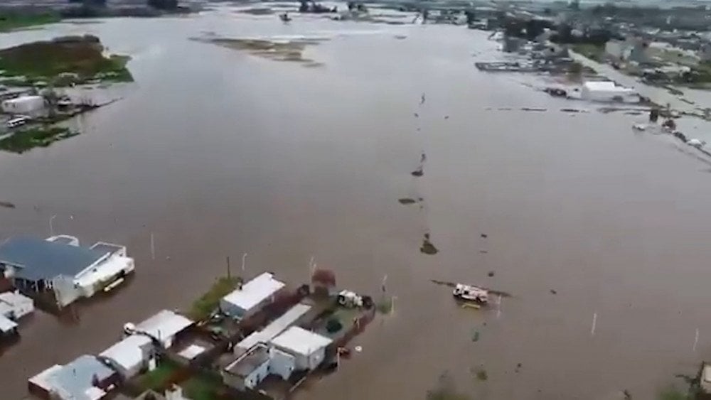 Santa Rosa storm in Argentina, flooding in Argentina, heavy rains in Argentina