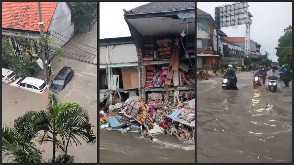 Poplava u Indoneziji, poplava na Baliju, razaranja na Baliju, elementarna nepogoda na Baliju