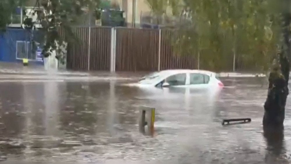 Шторм Эми во Франции, наводнение во Франции, сильный шторм во Франции