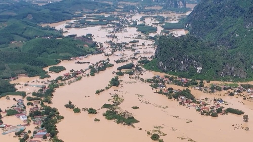 Наводнение во Вьетнаме, тайфун Матмо во Вьетнаме, сильный дождь во Вьетнаме