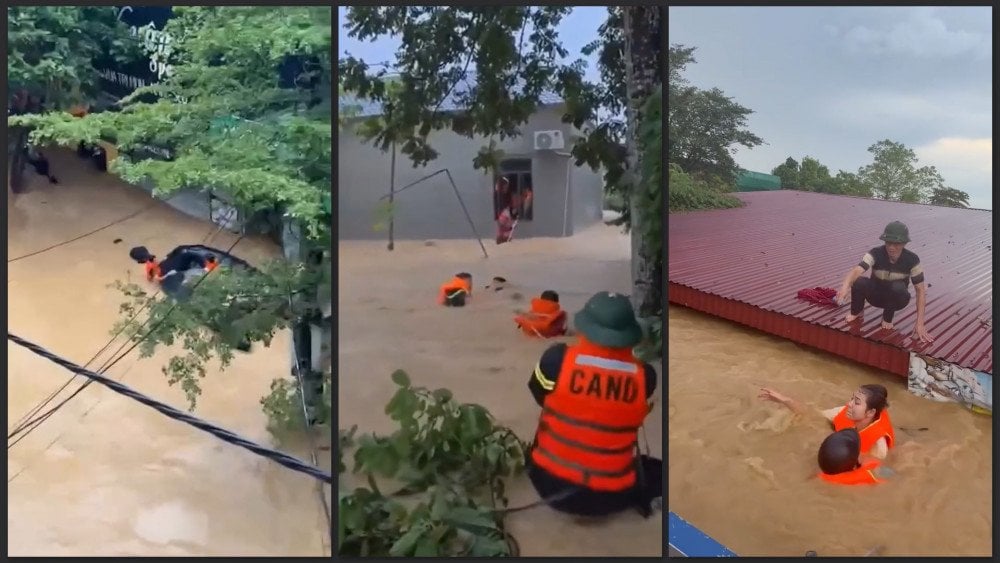 Наводнение во Вьетнаме, тайфун Матмо во Вьетнаме, сильный дождь во Вьетнаме