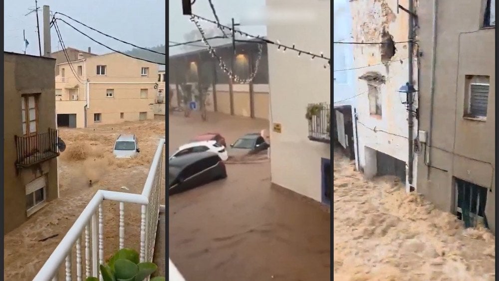 Vētra “Alise” Spānijā, plūdi Spānijā, rekordstiprs lietus Spānijā, lietavas Spānijā