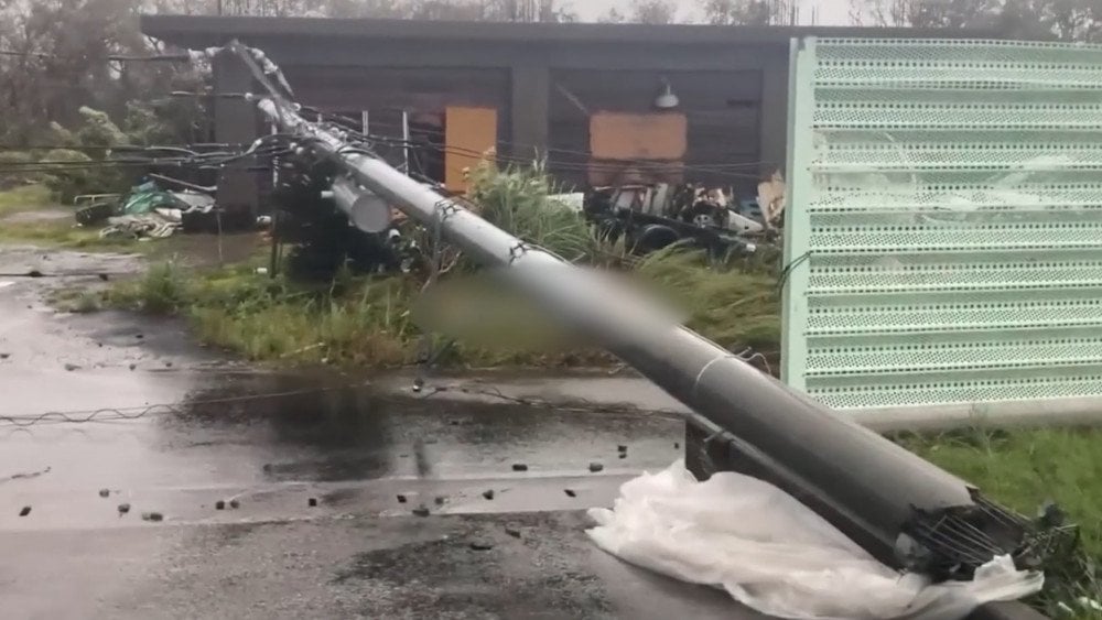 Taifūns “Halong” Japānā, spēcīgs vējš Japānā