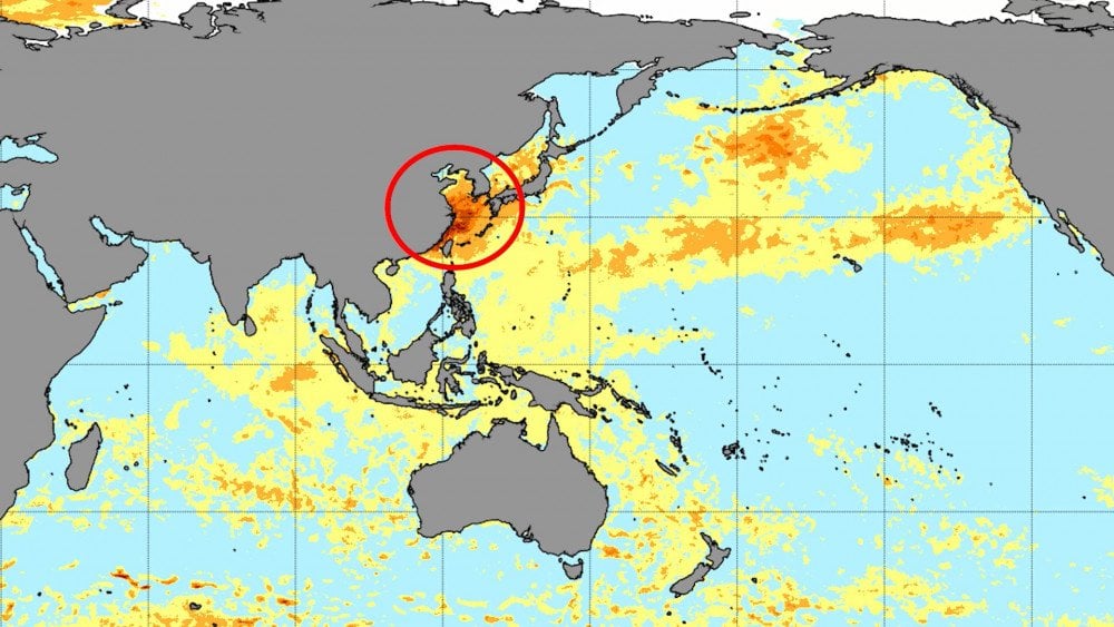 Jūras karstuma viļņi, anomāla sasilšana, temperatūras anomālijas Klusajā okeānā