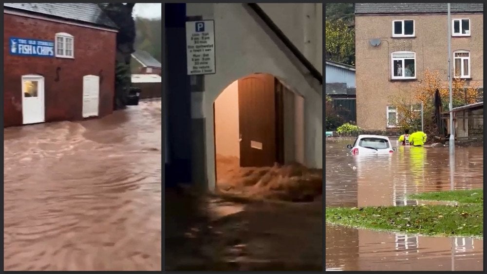 Шторм Клаудия, шторм Клаудия в Великобритании, наводнение в Англии, наводнение в Уэльсе