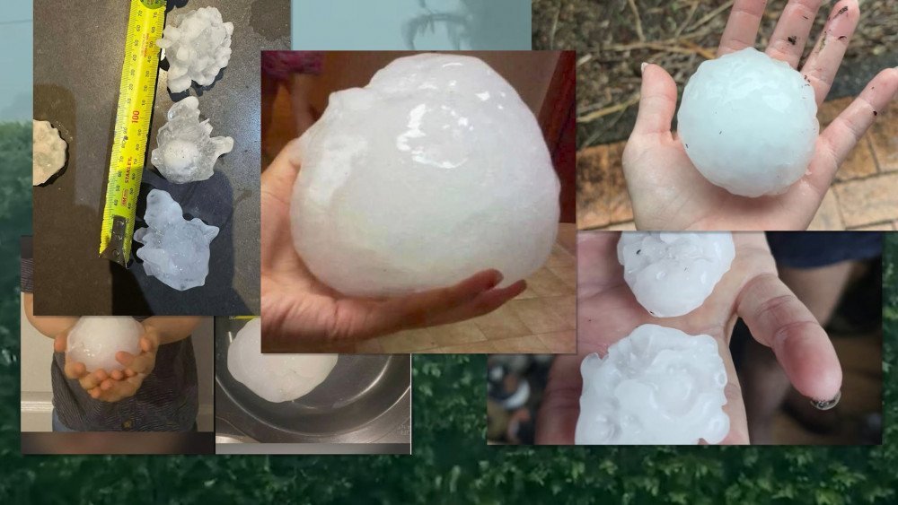 Град в Австралии, природные аномалии в Австралии, крупный град Квинсленд