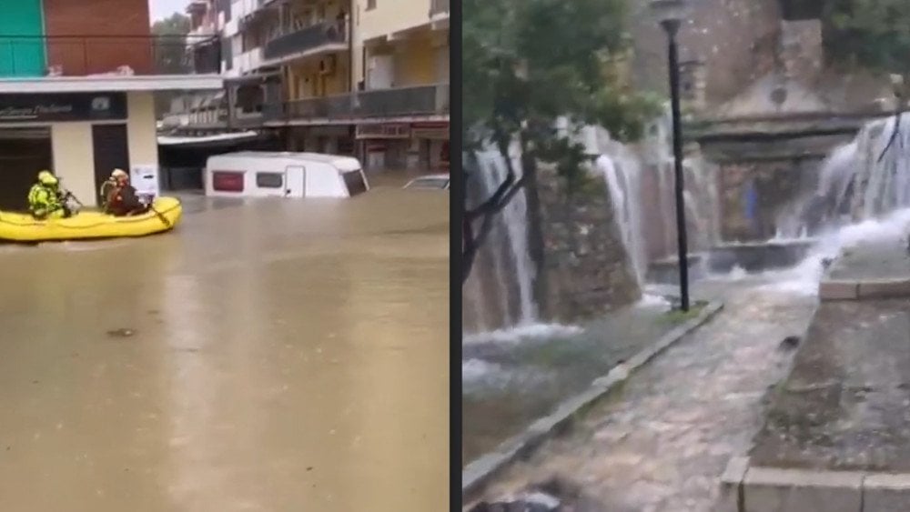 Storm Harry in Italy, flooding in Italy, heavy rain in Italy