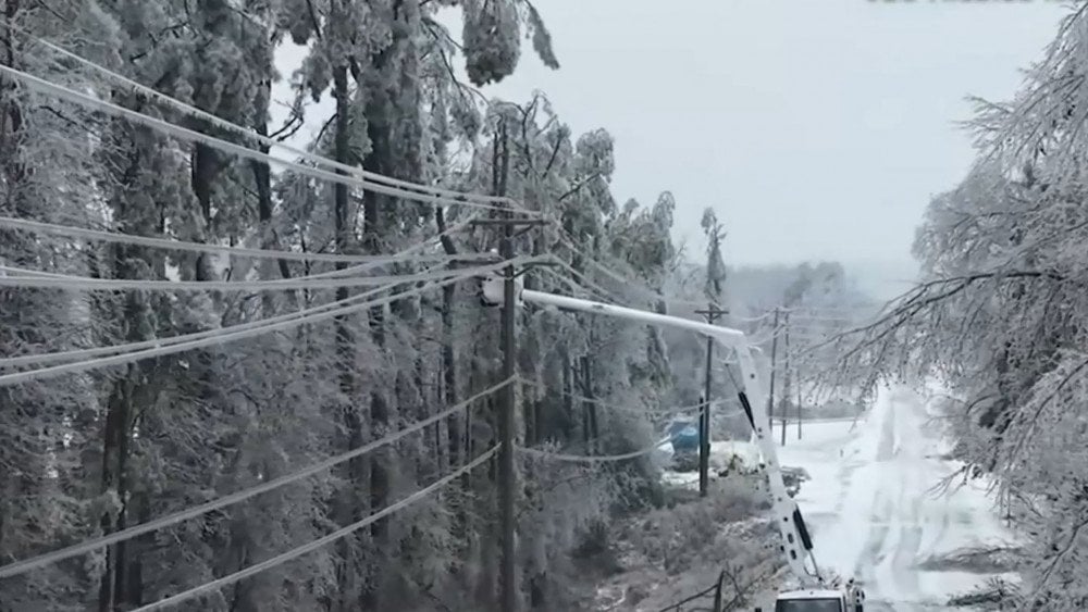 Mass power outages due to the ice storm in the United States, state of emergency in the United States due to the storm, Aftermath of the ice storm in the United States