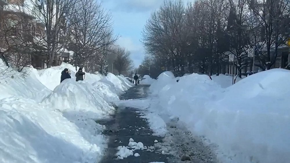 Anomalous snowfall in Toronto, record snowfall in Toronto, winter storm in Toronto