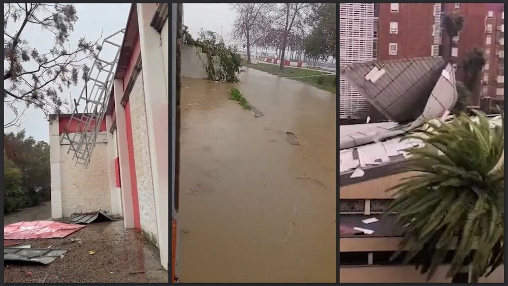 Storm in Spain, destructive storm in Spain, Aftermath of the storm in Spain