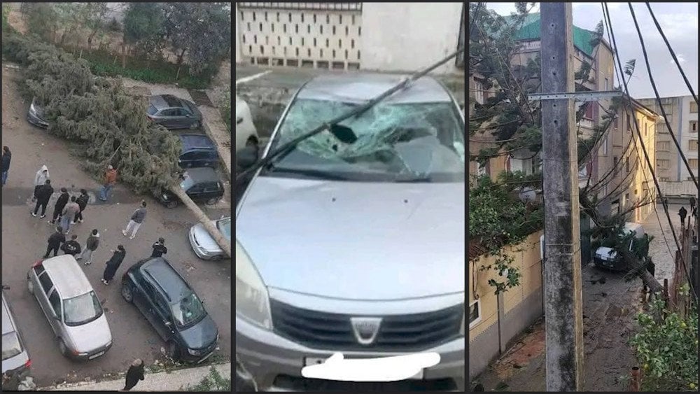 Schwerer Sturm in Algerien, Folgen des Sturms in Algerien, vorübergehende Schulschließungen aufgrund des Sturms in Algerien