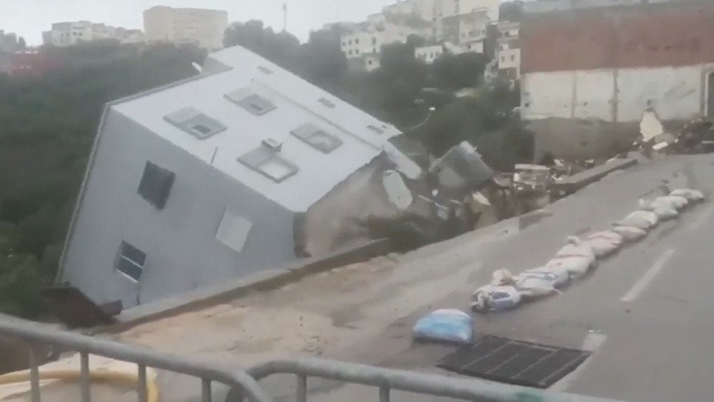 Landslide in Morocco, flood in Morocco, aftermath of the flood in Morocco