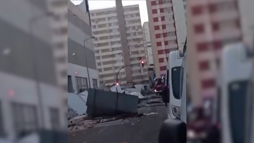 Storm in Spain, strong wind in Spain, aftermath of the storm in Spain