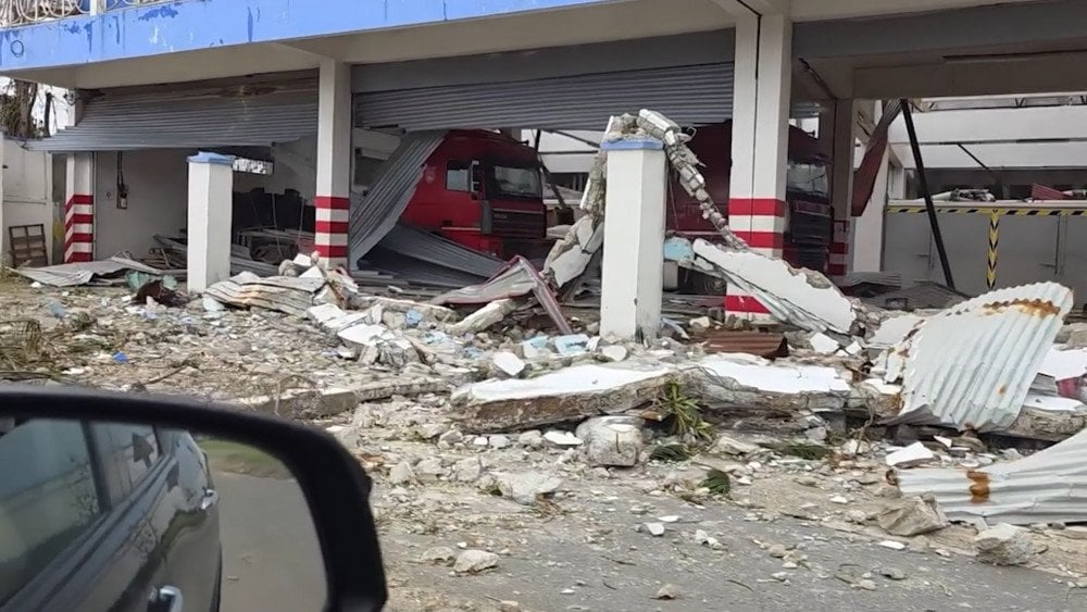 Strong wind in Madagascar, Cyclone Gezani in Madagascar, aftermath of the cyclone in Madagascar