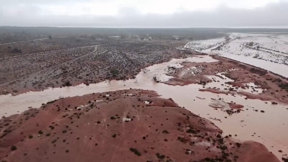 Масштабное наводнение в Австралии, ливни в Австралии