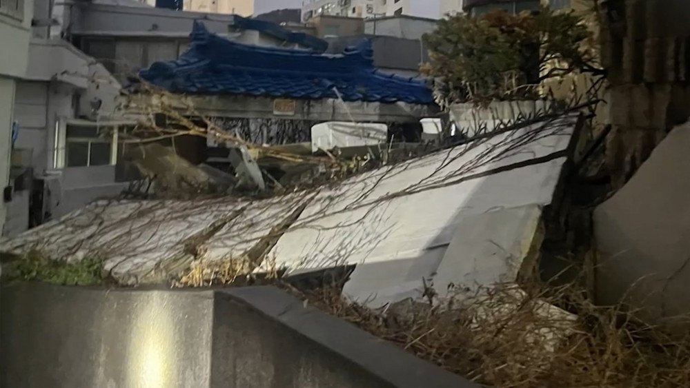 Сильный ветер в Южной Корее, последствия шквалистого ветра в Южной Корее