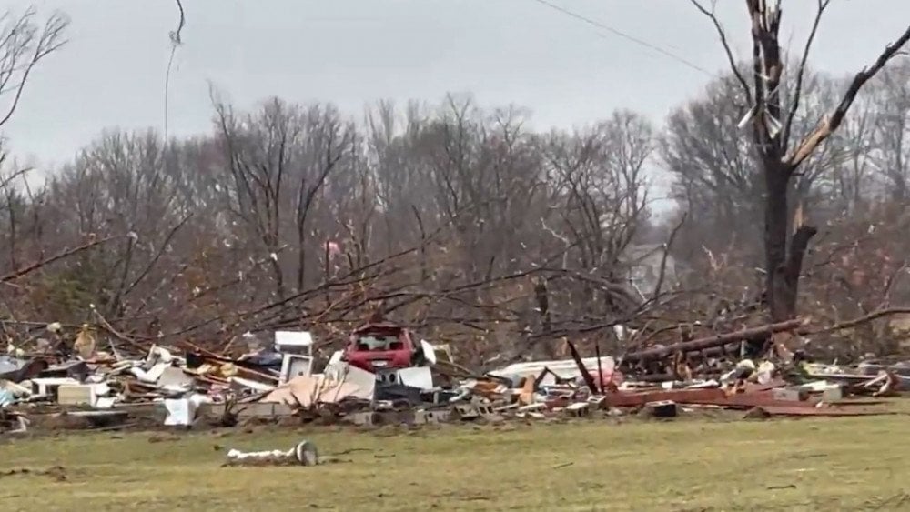 Tornado u državi Indiana, posljedice tornada u SAD-u