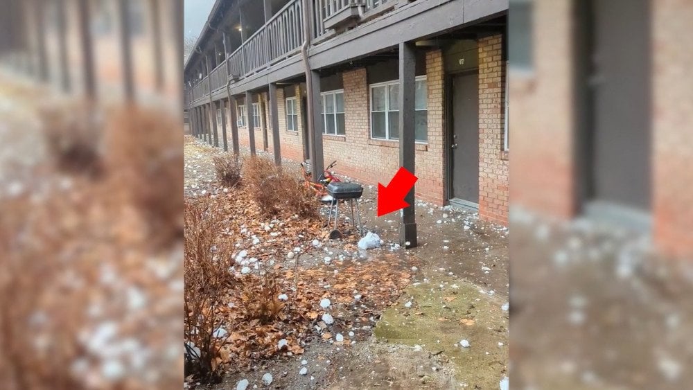 Anomalni grad u Illinoisu, rekordni grad u SAD-u, posljedice grada u SAD-u