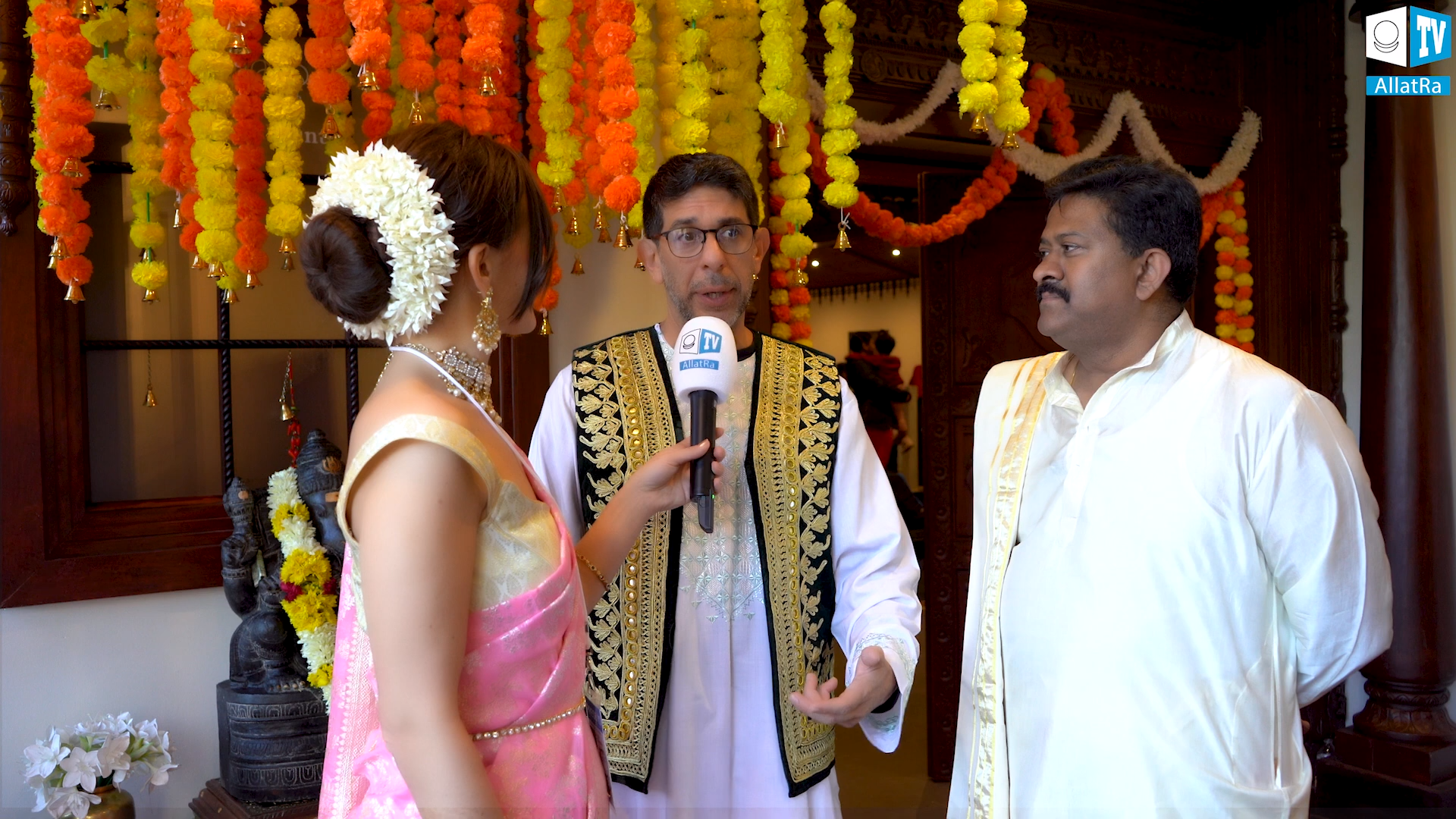 Guests of the Makar Sankranti celebration