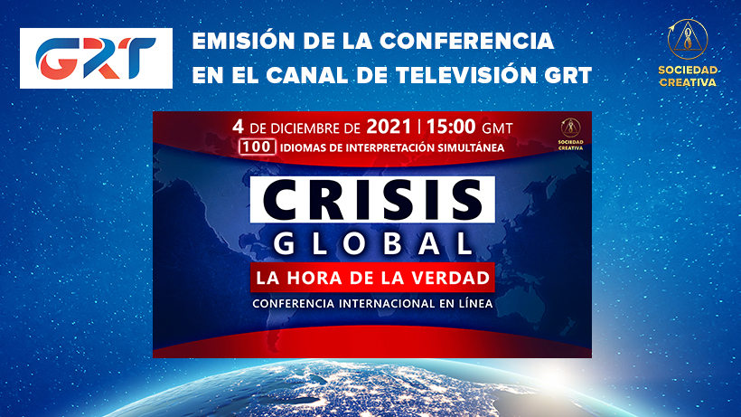GRT TV sobre la conferencia “Crisis global. La hora de la verdad”