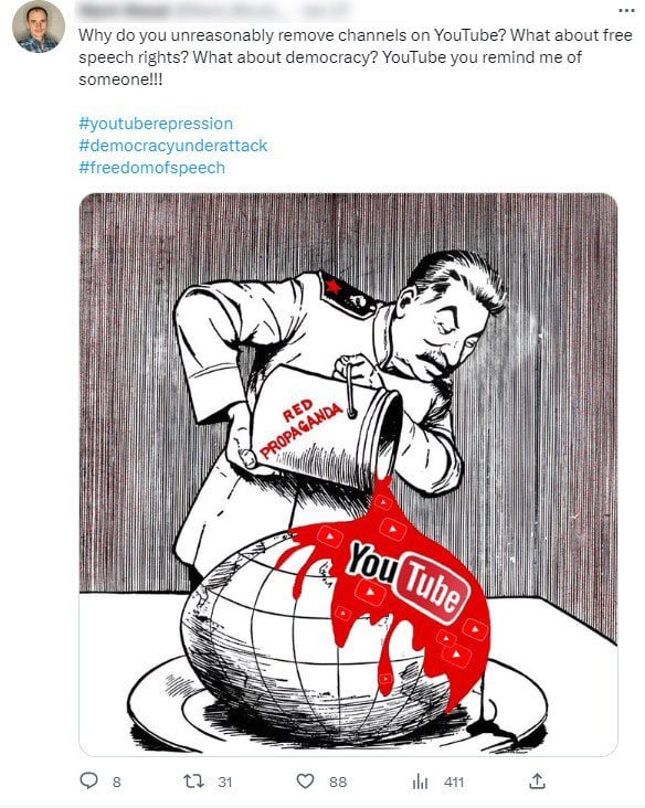 Dictatorship by YouTube